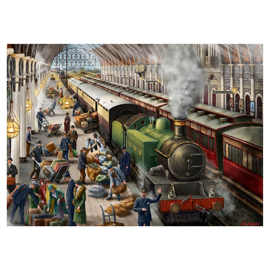 Falcon De Luxe - Mail by Rail  -  2 x 500 Piece Jigsaw Puzzle