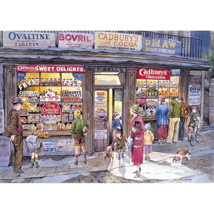 The Corner Shop – 500 Piece Jigsaw Puzzle (Gibsons)