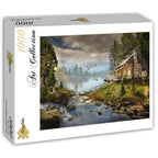 The Fisherman's Cabin – 1000 Piece Jigsaw Puzzle (Grafika)
