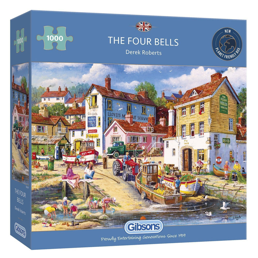 The Four Bells – 1000 Piece Jigsaw Puzzle (Gibsons)