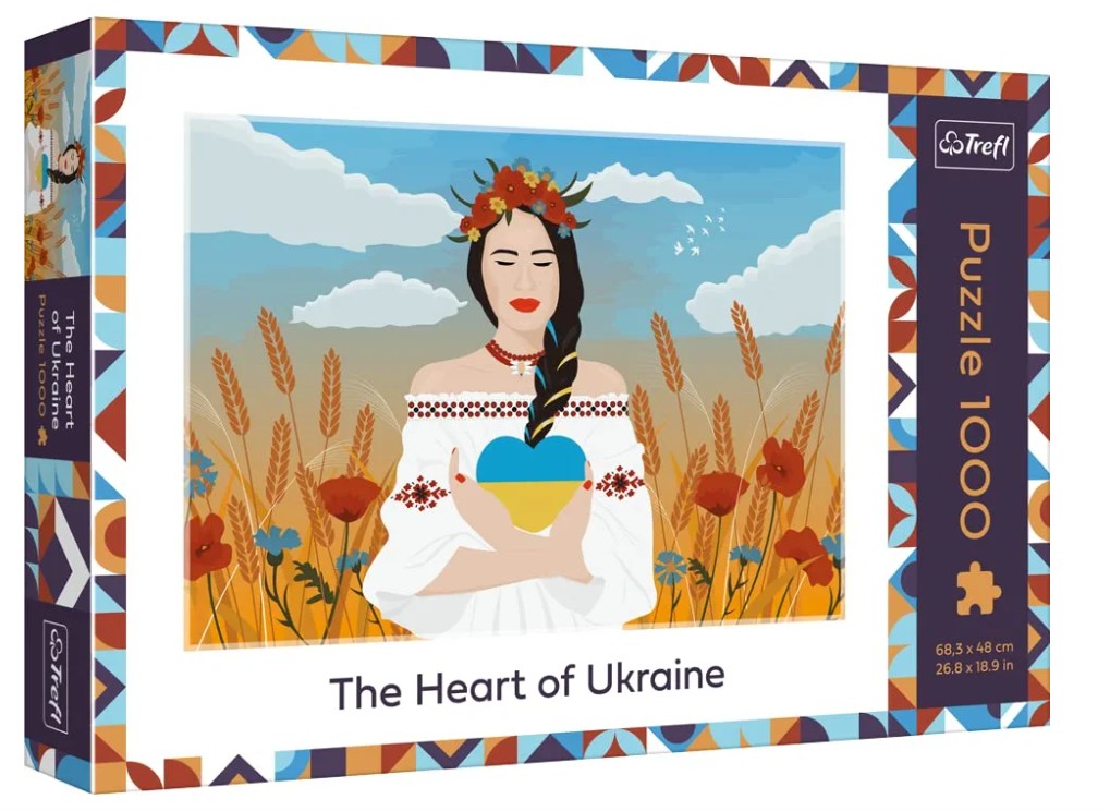 The Heart of Ukraine – 1000 Piece Jigsaw Puzzle (Trefl)