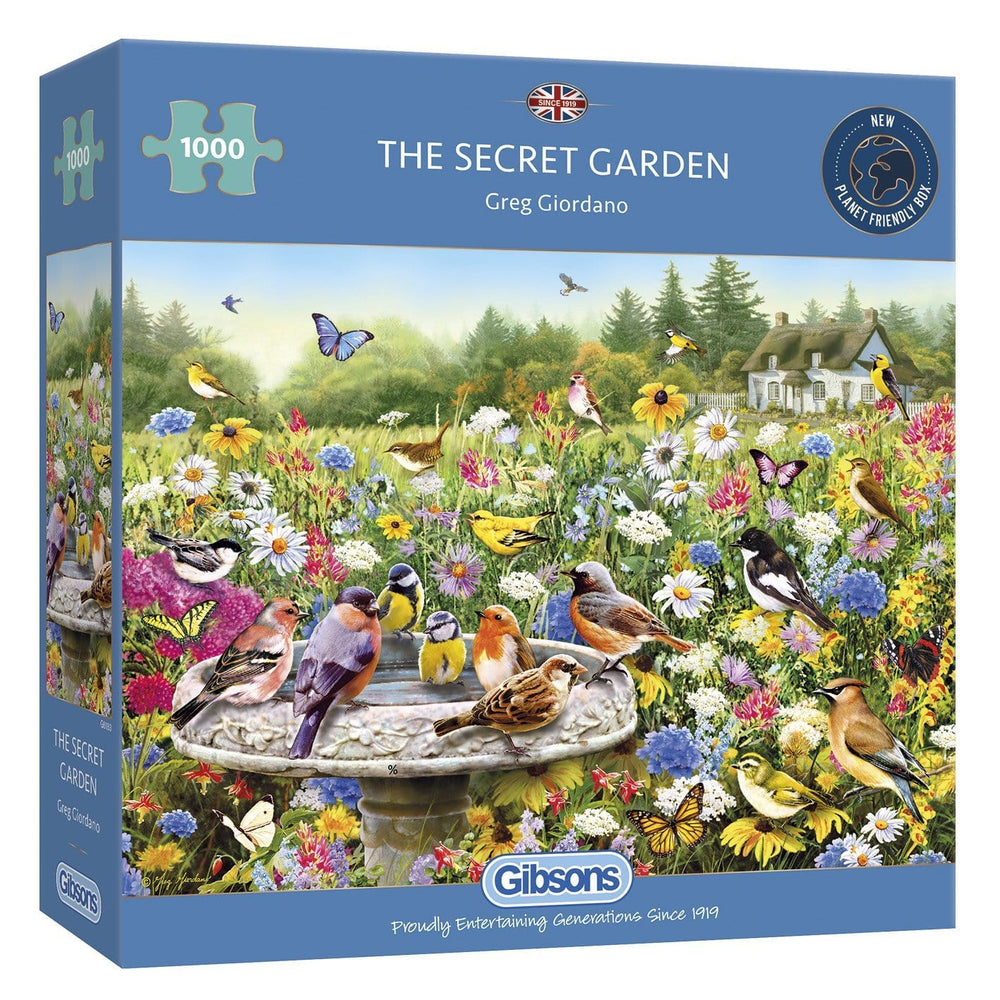 The Secret Garden – 1000 Piece Jigsaw Puzzle (Gibsons)