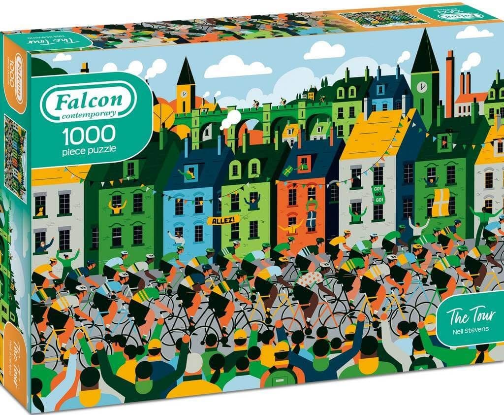 Falcon Contemporary - The Tour - 1000 Piece Jigsaw Puzzle