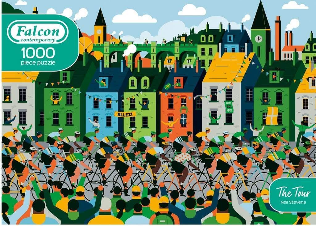 The Tour – 1000 Piece Jigsaw Puzzle (Falcon Contemporary)