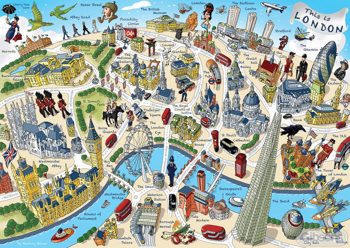 This is London – 500 Piece Jigsaw Puzzle (Gibsons)