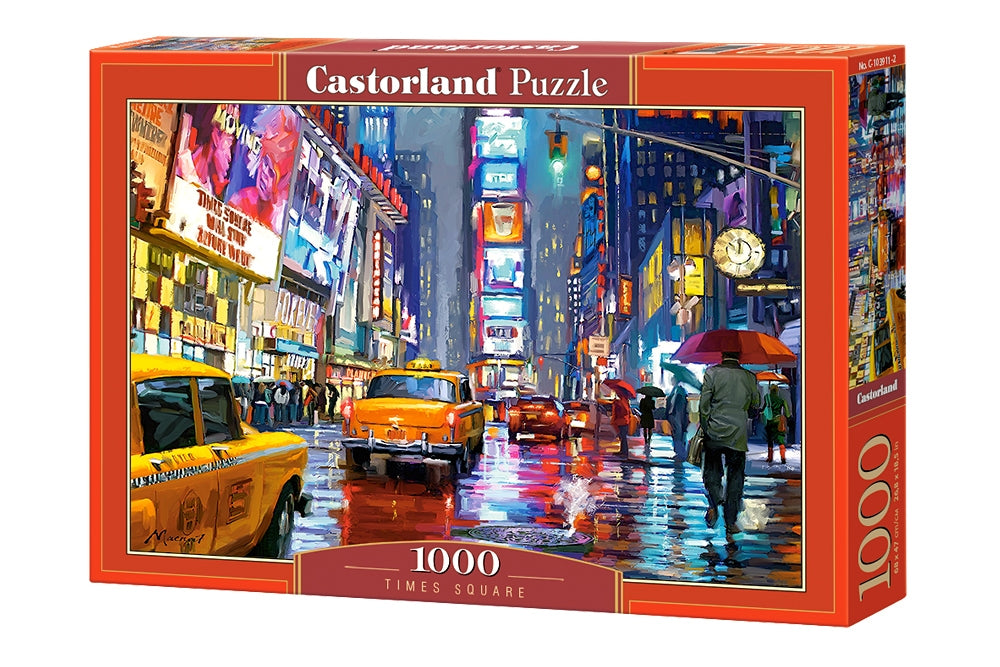 Times Square, New York – 1000 Piece Jigsaw Puzzle (Castorland)