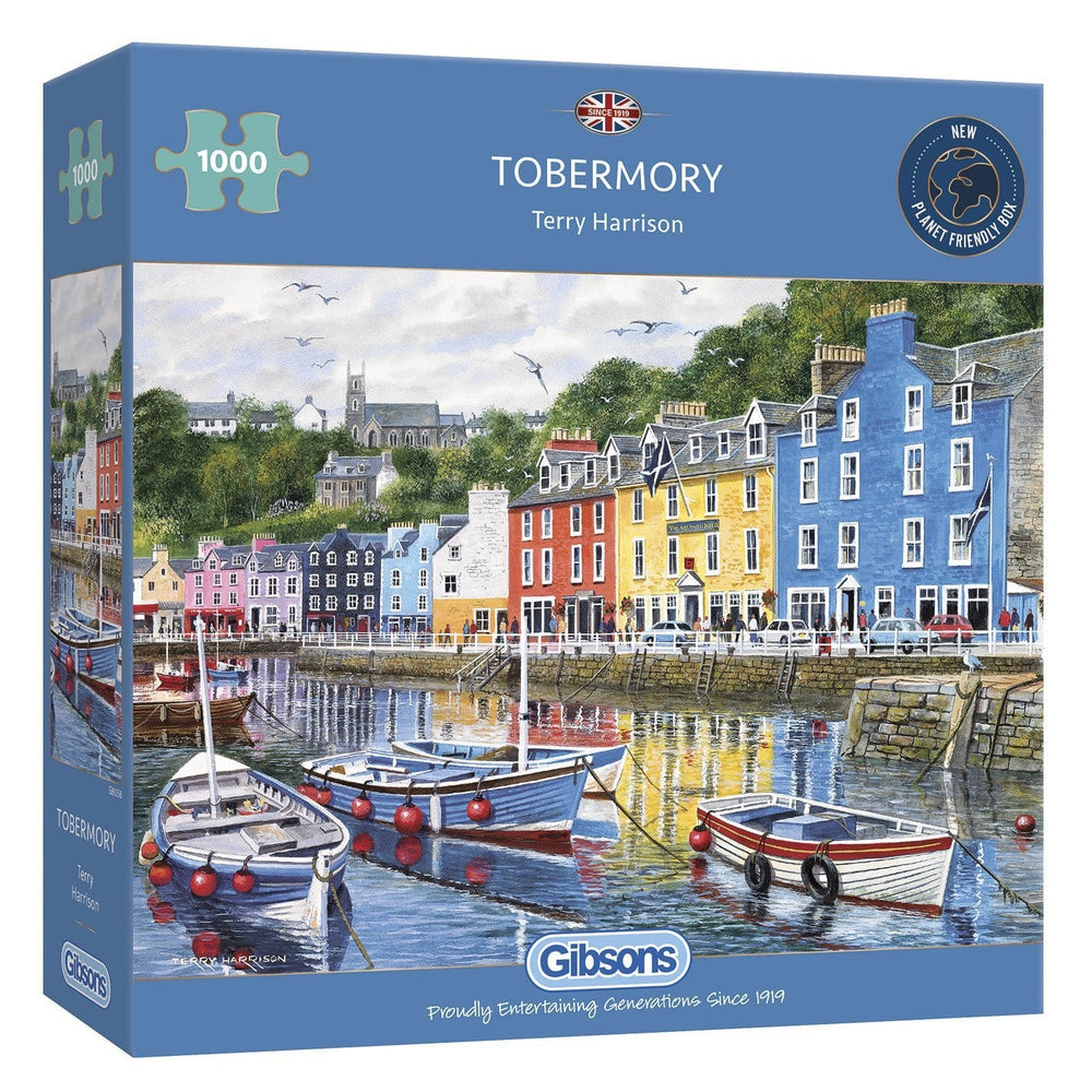 Tobermory – 1000 Piece Jigsaw Puzzle (Gibsons)