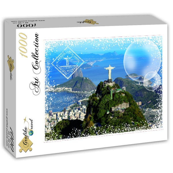 Grafika 00228 Travel around the World - Brazil - 1000 Piece Jigsaw Puzzle