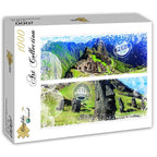 Travel around the World - Chile and Peru – 1000 Piece Jigsaw Puzzle (Grafika) - Completed Puzzle