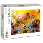 Travel around the World - Greece – 1000 Piece Jigsaw Puzzle (Grafika)