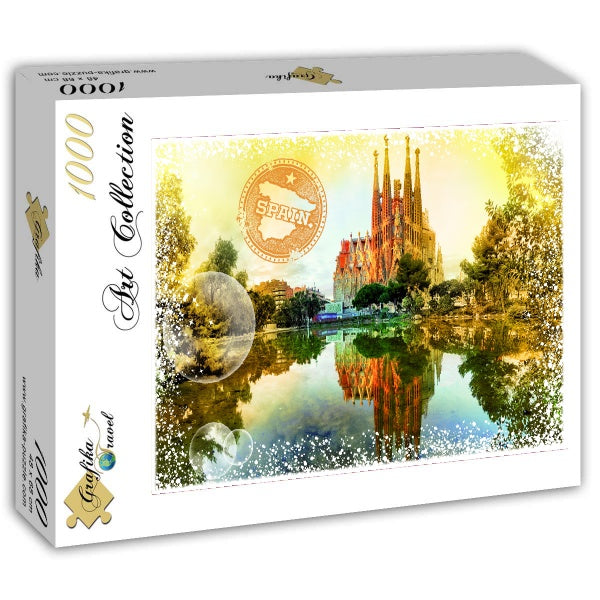 Travel around the World - Spain – 1000 Piece Jigsaw Puzzle (Grafika)