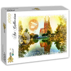 Travel around the World - Spain – 1000 Piece Jigsaw Puzzle (Grafika)