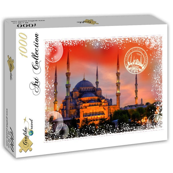 Travel around the World - Turkey – 1000 Piece Jigsaw Puzzle (Grafika) - Completed Puzzle