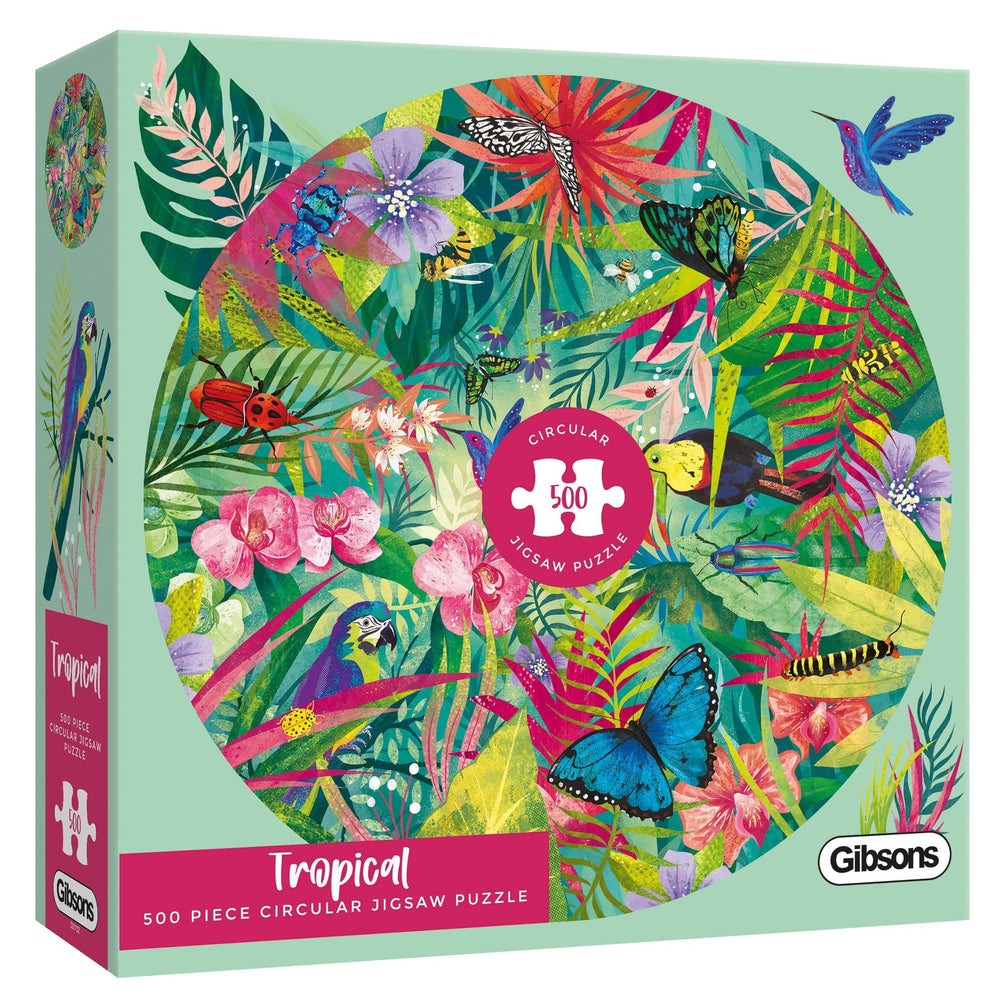 Tropical – 500 Piece Jigsaw Puzzle (Gibsons)