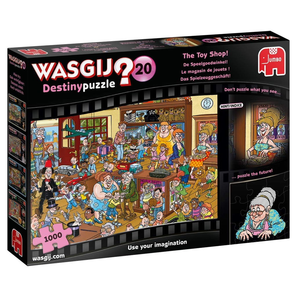 Wasgij Destiny 20: The Toy Shop! – 1000 Piece Jigsaw Puzzle (Wasgij)