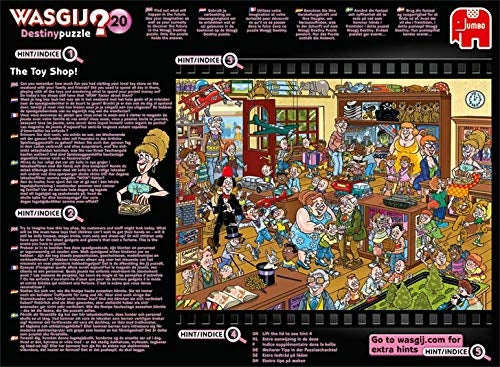 Wasgij Destiny 20: The Toy Shop! – 1000 Piece Jigsaw Puzzle (Wasgij)