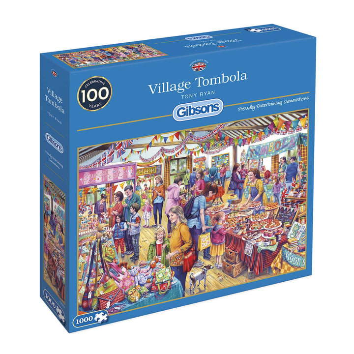 Village Tombola – 1000 Piece Jigsaw Puzzle (Gibsons)