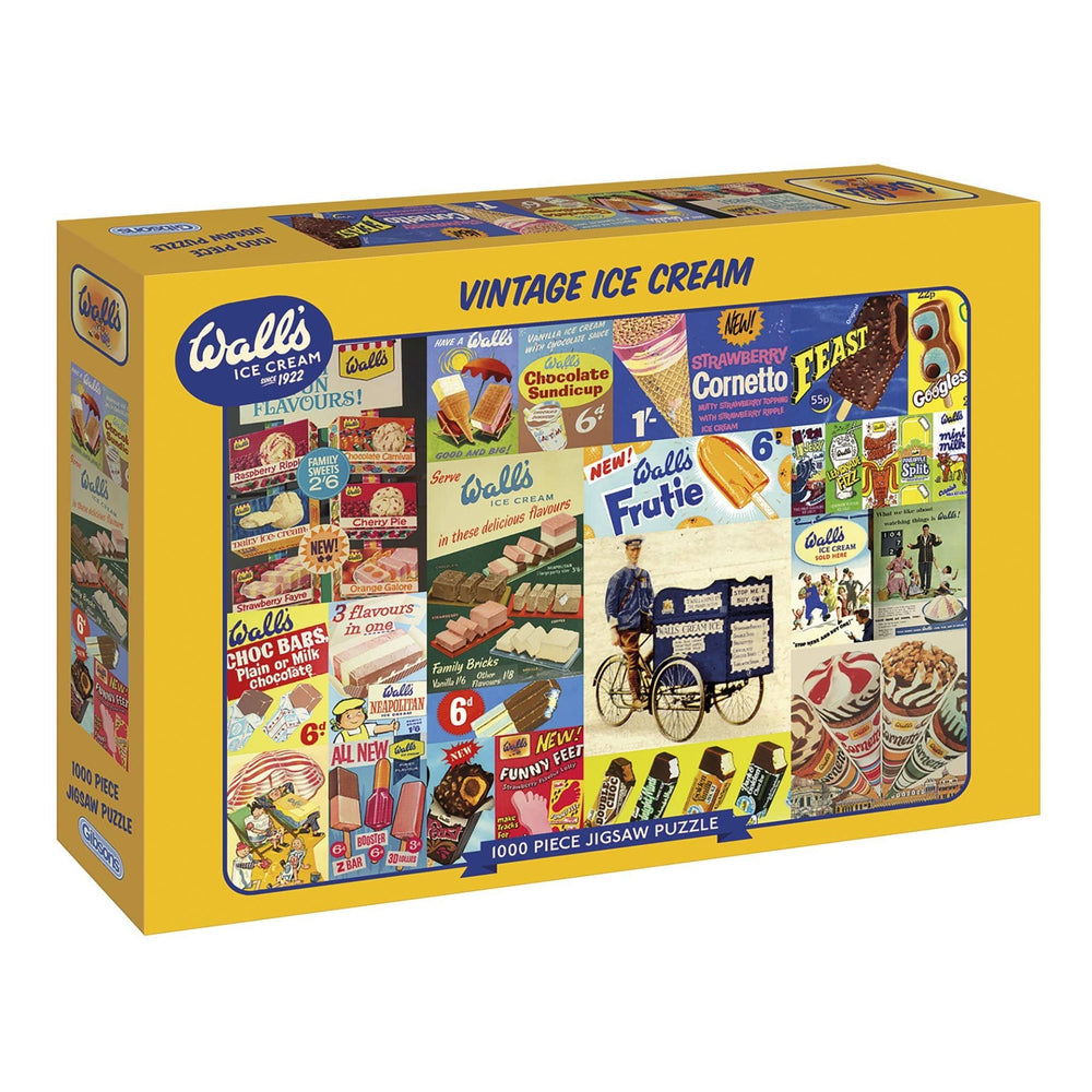 Gibsons - Vintage Wall's - 1000 Piece Jigsaw Puzzle