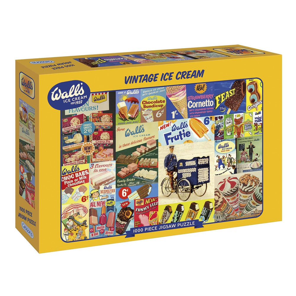 Vintage Wall's – 1000 Piece Jigsaw Puzzle (Gibsons)
