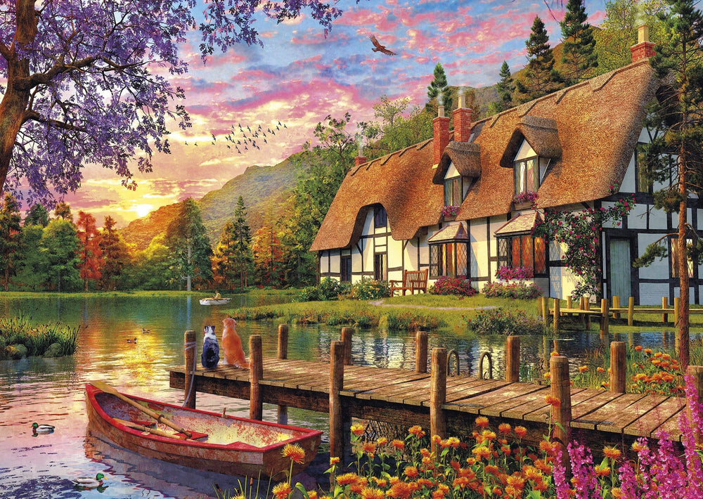 Waiting for Supper – 500 Piece Jigsaw Puzzle (Gibsons)