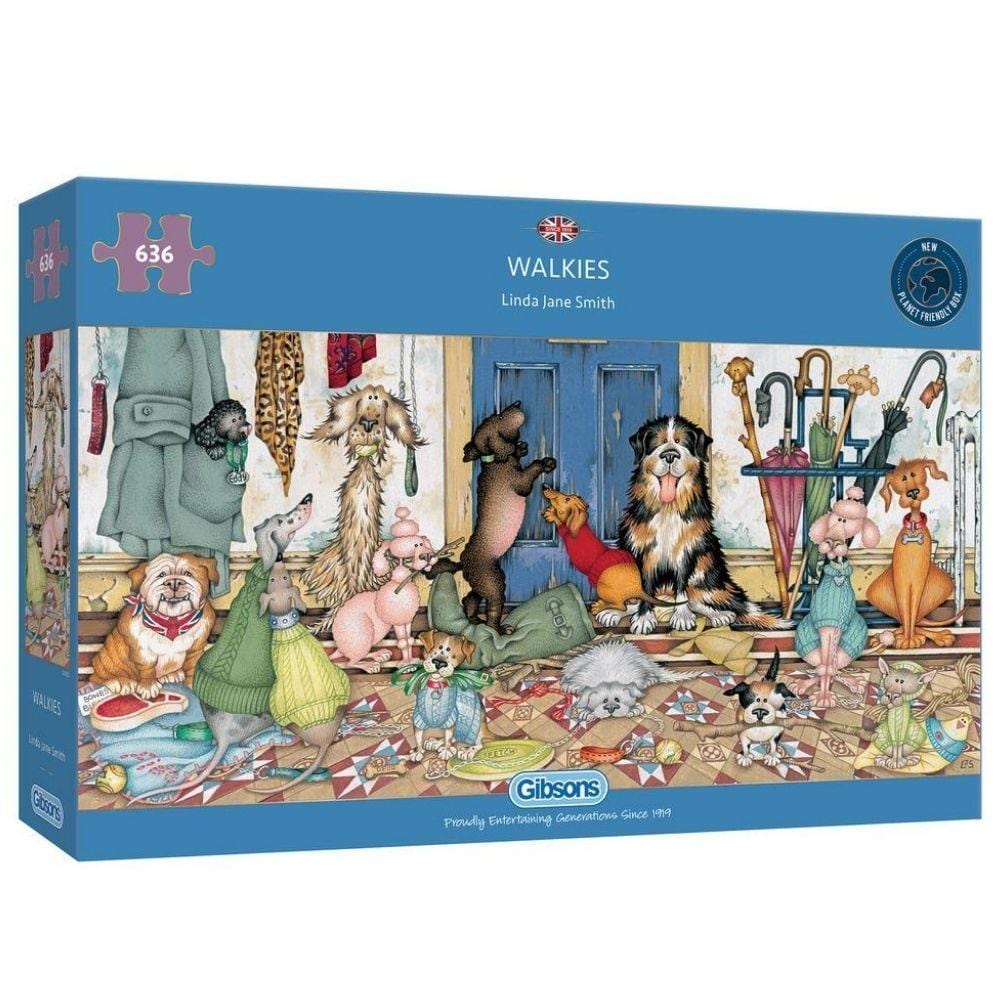 Walkies – 636 Piece Jigsaw Puzzle (Gibsons)