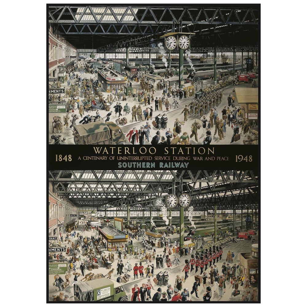 Waterloo Station – 1000 Piece Jigsaw Puzzle (Gibsons)