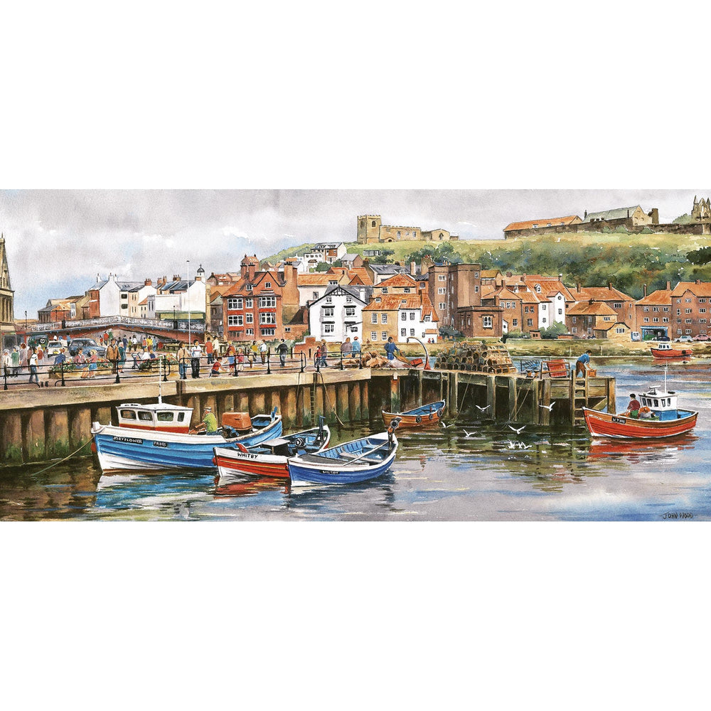 Gibsons - Whitby Harbour - 636 Piece Jigsaw Puzzle