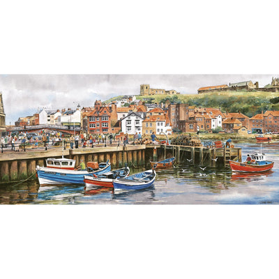 Gibsons - Whitby Harbour - 636 Piece Jigsaw Puzzle