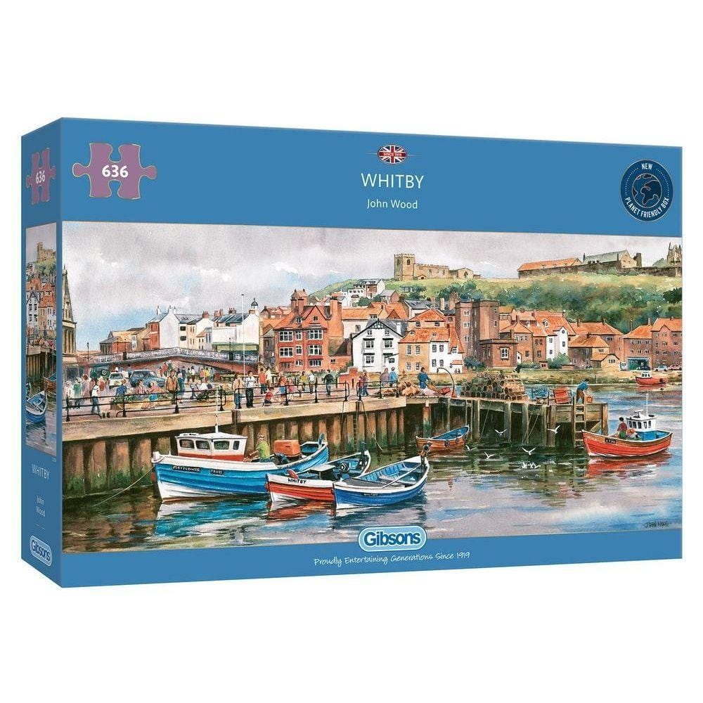 Gibsons - Whitby Harbour - 636 Piece Jigsaw Puzzle