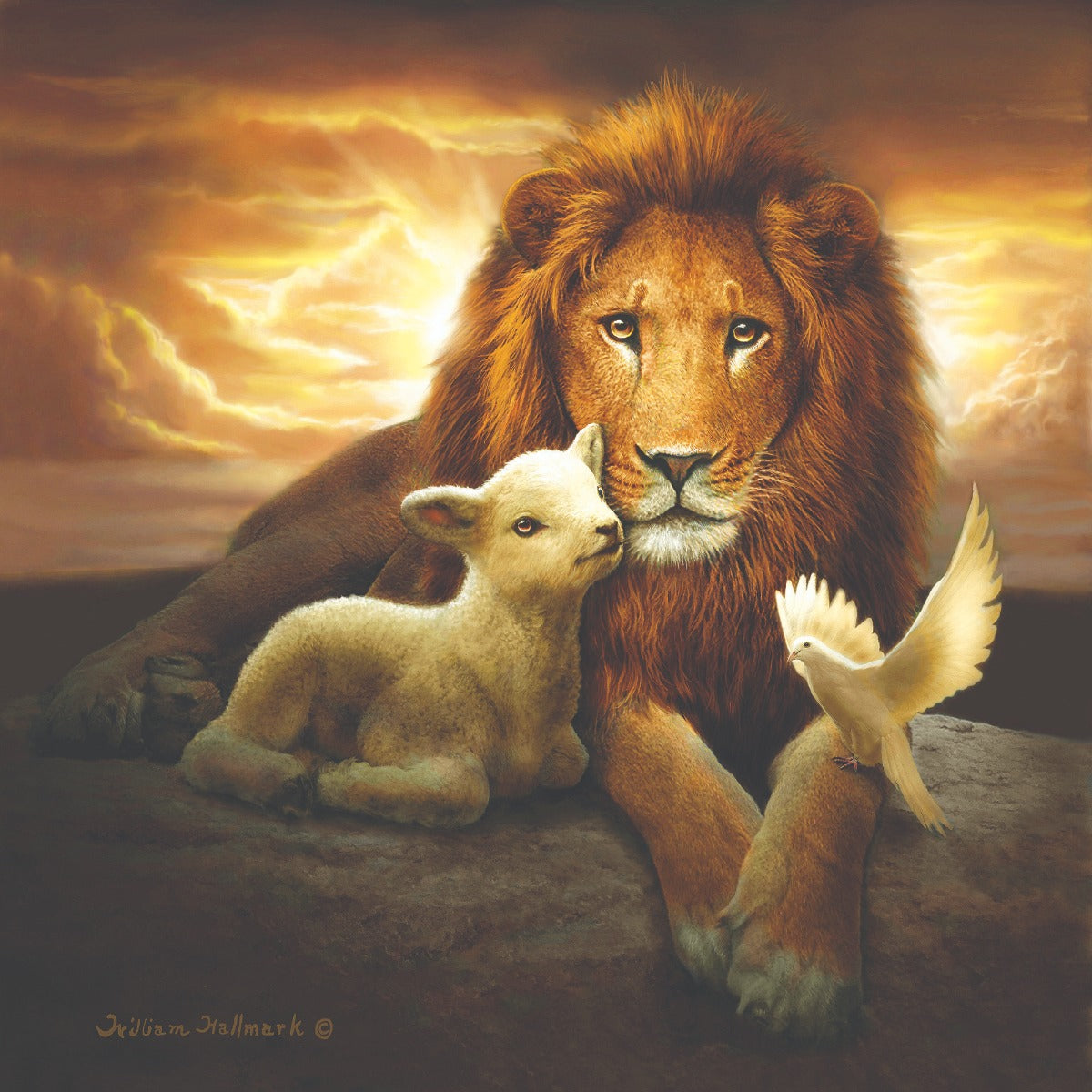 Trinity of Peace by William Clayton Hallmark – 66026 Piece Jigsaw Puzzle (Sunsout)