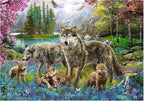 Wolf Family – 1000 Piece Jigsaw Puzzle (Trefl)