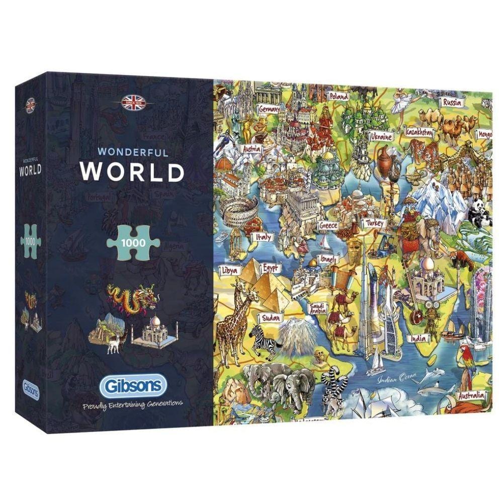 Gibsons - Wonderful World  - 1000 Piece Jigsaw Puzzle