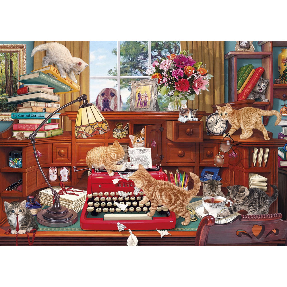 Writer's Block – 1000 Piece Jigsaw Puzzle (Gibsons)