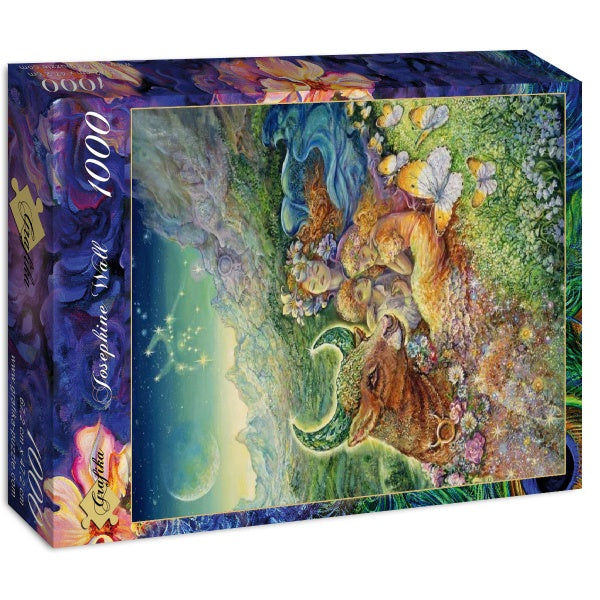 Zodiac Sign - Taurus by Josephine Wall – 1000 Piece Jigsaw Puzzle (Grafika)