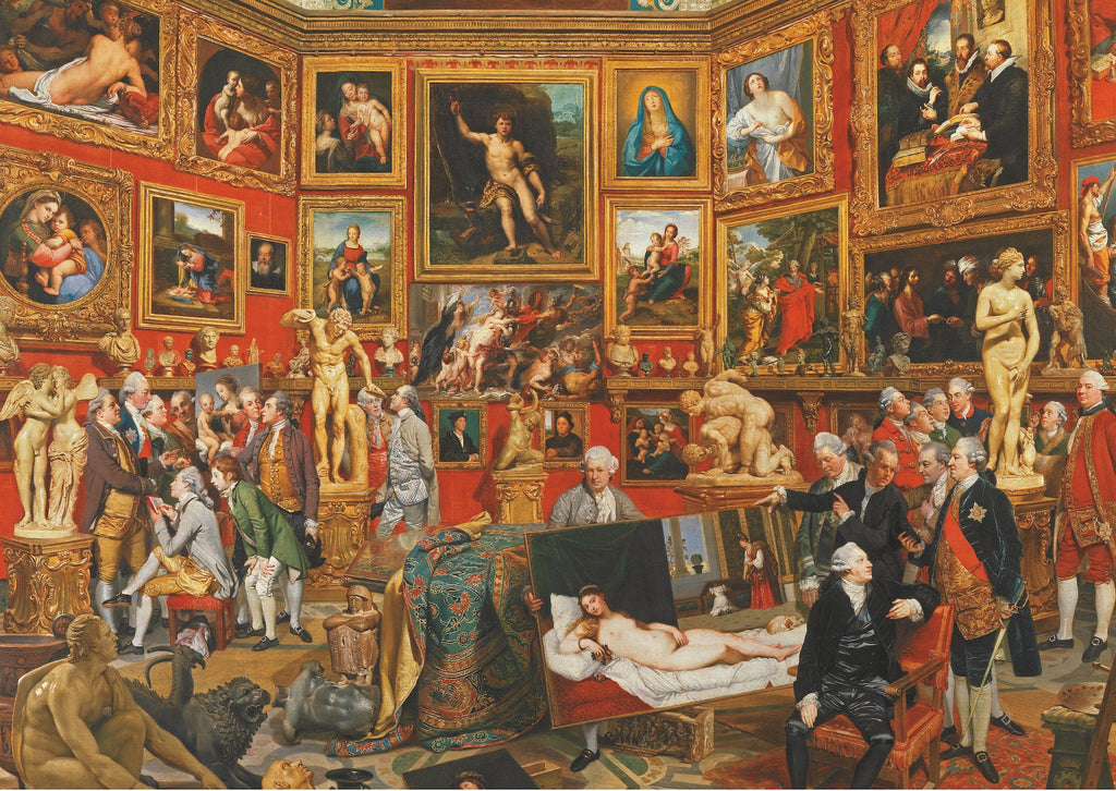 The tribute of the Uffizi – 1000 Piece Jigsaw Puzzle (Piatnik)